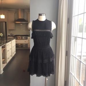 Misa Black Lace Dress